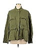 Anthropologie Solid Green Jacket Size XL - photo 1
