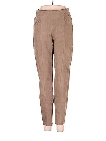 Zara Faux Brown leather leggings