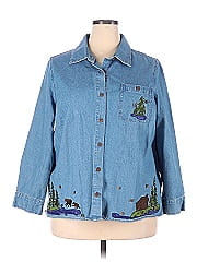 Cj Banks Long Sleeve Button Down Shirt
