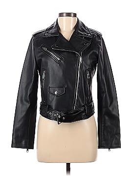 Zara Faux Leather Jacket (view 1)