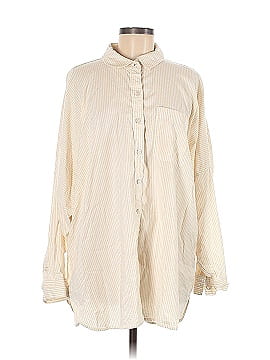 American Eagle Outfitters Long Sleeve Button-Down Shirt (view 1)