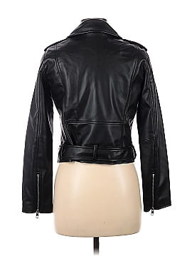 Zara Faux Leather Jacket (view 2)