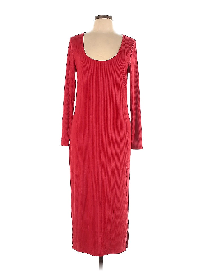 Banana Republic Red Casual Dress Size L 73 off ThredUp