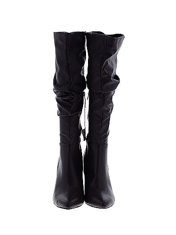 Payless tall outlet black boots