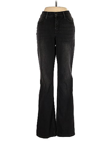 Nash Mid Rise Flare Jeans - Black