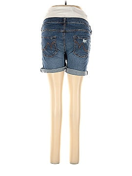 Indigo Blue Denim Shorts (view 2)