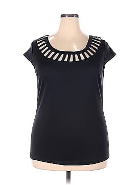 Ashley Stewart Short Sleeve Top (view 1)