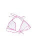 Unbranded Tie-dye Hearts Pink Swimsuit Top Size M - photo 2