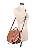 Halston Heritage 100% Leather Solid Brown Leather Satchel One Size - photo 3