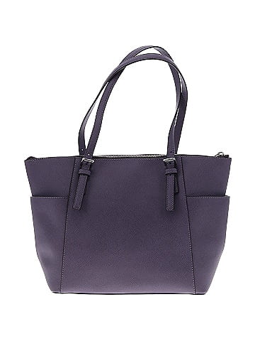 Michael kors purple shoulder on sale bag