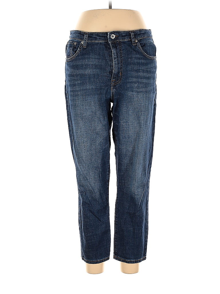 Ella Moss Solid Blue Jeans Size 12 - 75% off | ThredUp