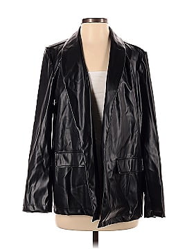 Shein Faux Leather Jacket (view 1)