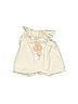 Baby Biscotti 100% Cotton Ivory Short Sleeve Onesie Size Newborn - photo 1