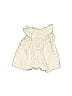Baby Biscotti 100% Cotton Ivory Short Sleeve Onesie Size Newborn - photo 2