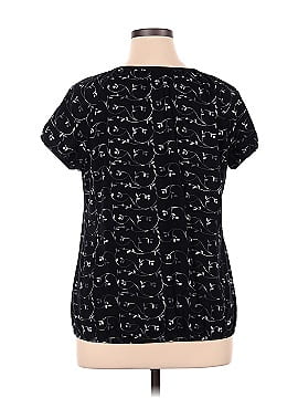 Karen Scott Short Sleeve Blouse (view 2)