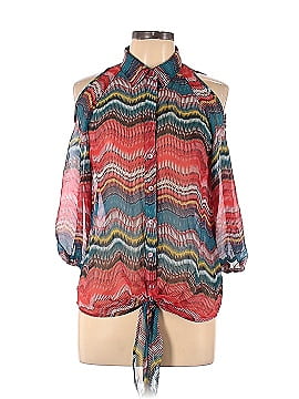 Iz Byer 3/4 Sleeve Blouse (view 1)
