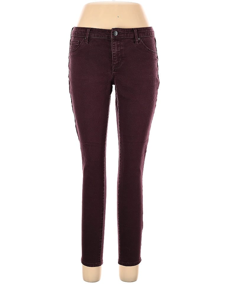 Pre-owned Mossimo Jeans In Burgundy