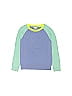 Crewcuts 100% Cotton Solid Blue Pullover Sweater Size 8 - photo 1