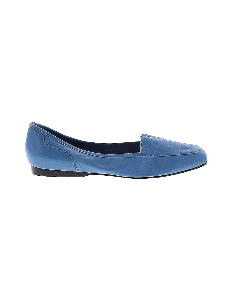 Enzo Angiolini Solid Blue Flats Size 8 1/2 - 67% off | thredUP