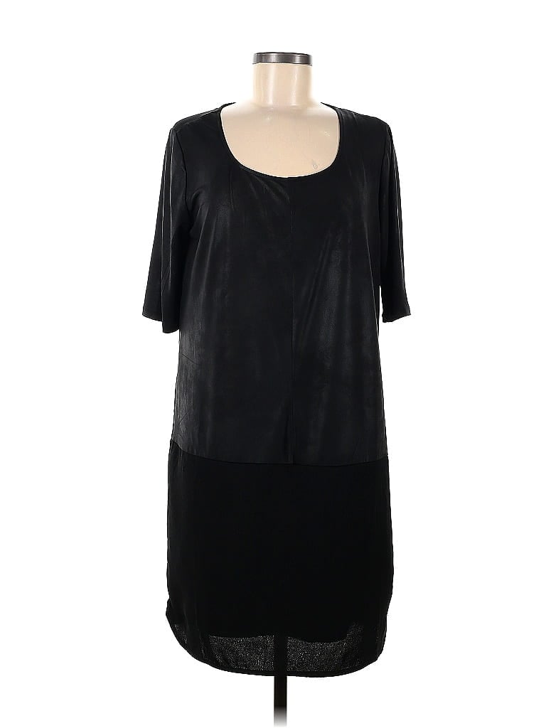 Pre-owned Mossimo Casual Dress In Black