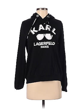Karl Lagerfeld Paris Pullover Hoodie (view 1)