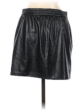 Babaton Faux Leather Skirt (view 2)