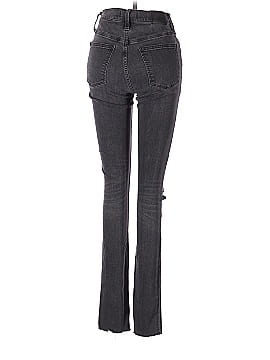 Madewell Taller 9" Mid-Rise Skinny Jeans in Black Sea (view 2)