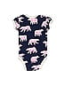 Little Blue House Heritage 100% Cotton Pink Short Sleeve Onesie Size 12-18 mo - photo 2