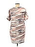 Unbranded 100% Polyester Camo Graphic Tan Casual Dress Size M - photo 2