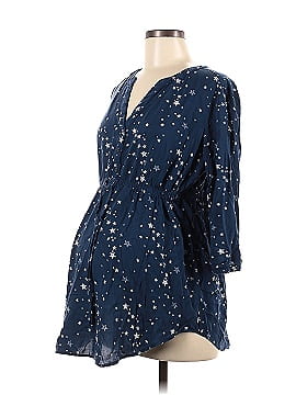 a:glow 3/4 Sleeve Blouse (view 1)
