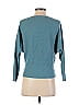 Cyrus Color Block Teal Pullover Sweater Size XS - photo 2
