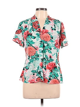 Calvin Klein Short Sleeve Blouse (view 1)