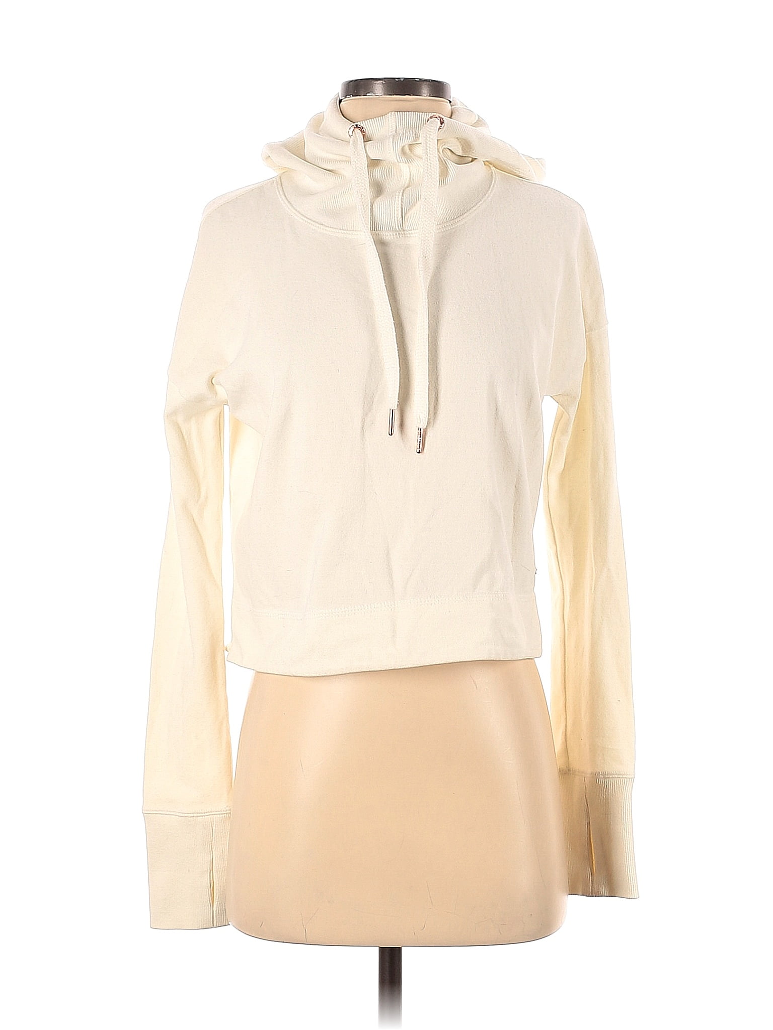 Sweaty Betty Ivory Pullover Hoodie Size XS - 71% off | thredUP