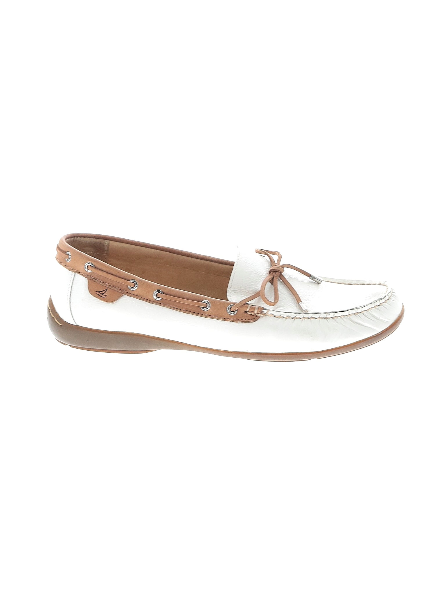 Sperry Top Sider White Flats Size 10 65 off thredUP