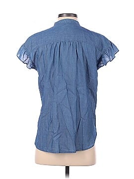 Ann Taylor LOFT Short Sleeve Button-Down Shirt (view 2)