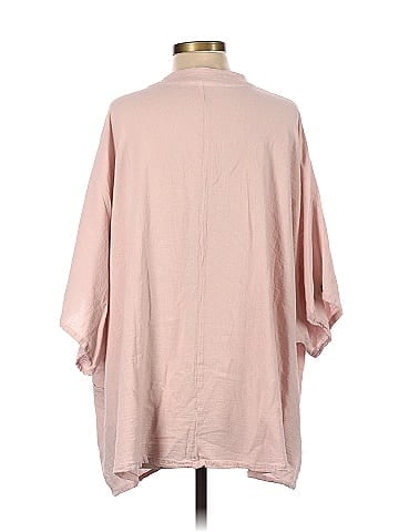 Oh My Love London 3/4 Sleeve Button-Down Shirt (view 2)