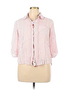 Siren Lily 3/4 Sleeve Button-Down Shirt (view 1)