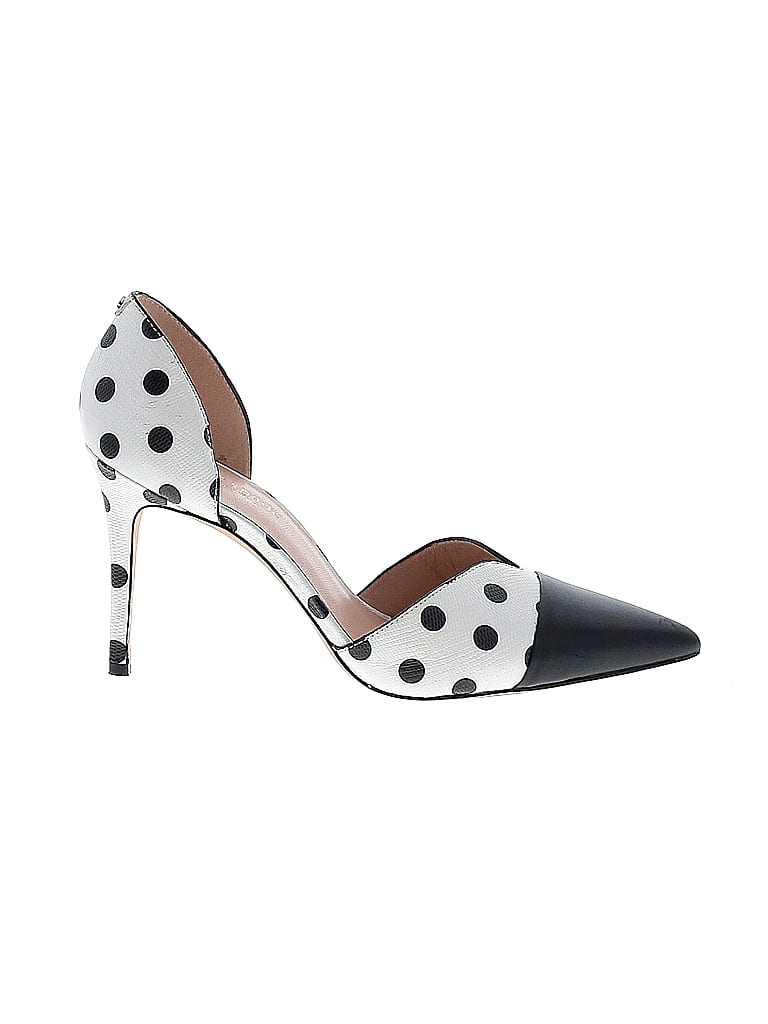 kate spade white heels