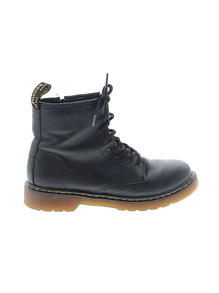 Dr. Martens Solid Black Ankle Boots Size 5 - photo 1