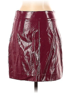 Ateliers Parisiens Faux Leather Skirt (view 2)