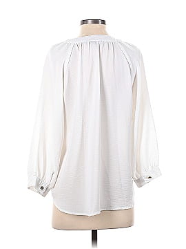 Adrienne Vittadini Long Sleeve Button-Down Shirt (view 2)