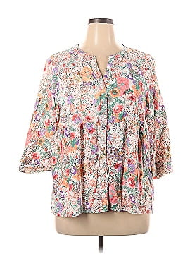 Jones New York Long Sleeve Button-Down Shirt (view 1)