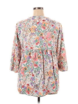 Jones New York Long Sleeve Button-Down Shirt (view 2)