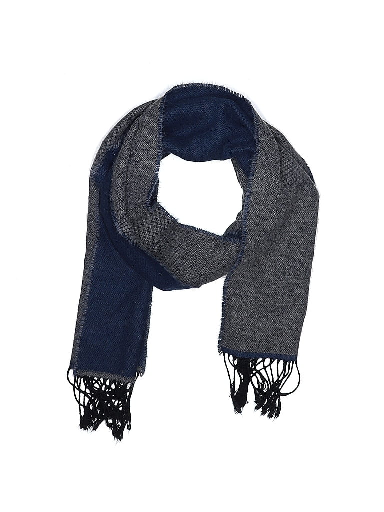 Pre-owned Assorted Brands Scarf In Gray