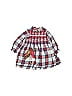 Baby Boden 100% Cotton Plaid Red Dress Size 6-9 mo - photo 1
