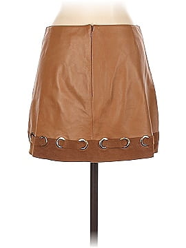 Derek Lam 10 Crosby Faux Leather Skirt (view 2)