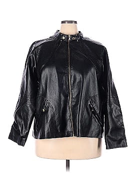 New Look Faux Leather Jacket (view 1)