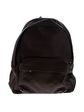 Coach Leather Backpack (view 1)