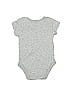 Assorted Brands Marled Graphic Gray Short Sleeve Onesie Newborn - photo 2