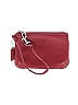 Coach Factory 100% Leather Solid Red Burgundy Leather Wristlet One Size - photo 1